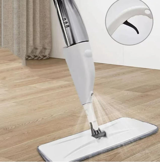 Lightweight Spray Mop with 360-Degree Swivel Head for Hard Floors - Image 2