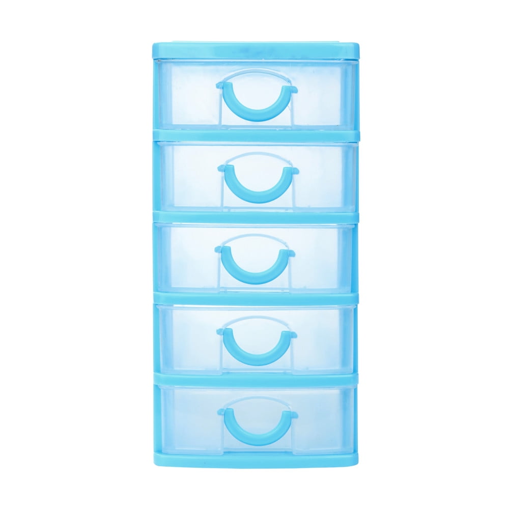 Small Stackable Storage Drawers with Removable Dividers for Craft Supplies, Jewellery and Hardware
