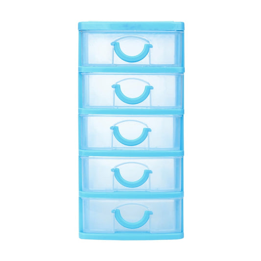 Small Stackable Storage Drawers with Removable Dividers for Craft Supplies, Jewellery and Hardware