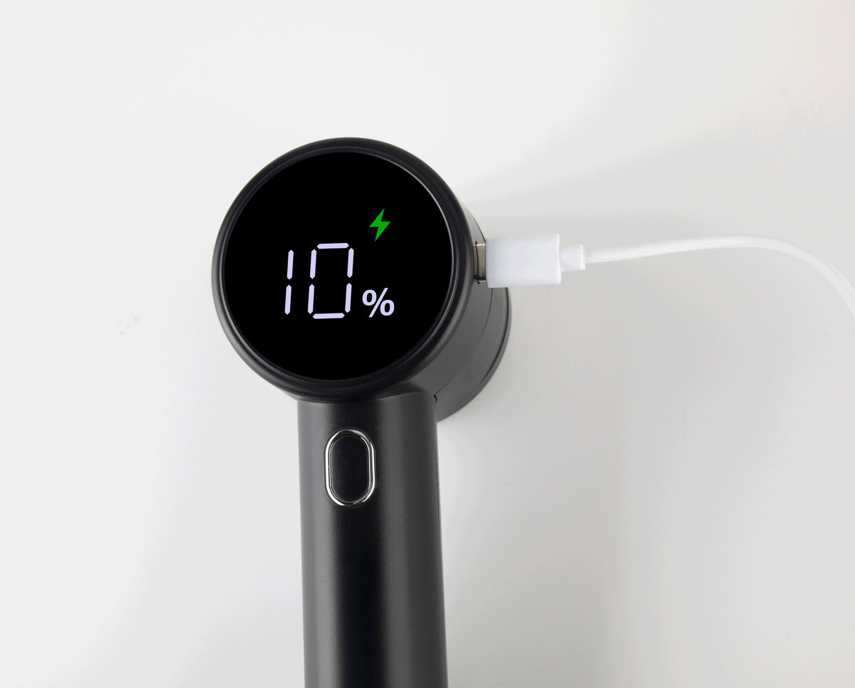 Rechargeable Fabric Shaver with LED Display and Dual Blades for Clothes and Sofas - Image 3
