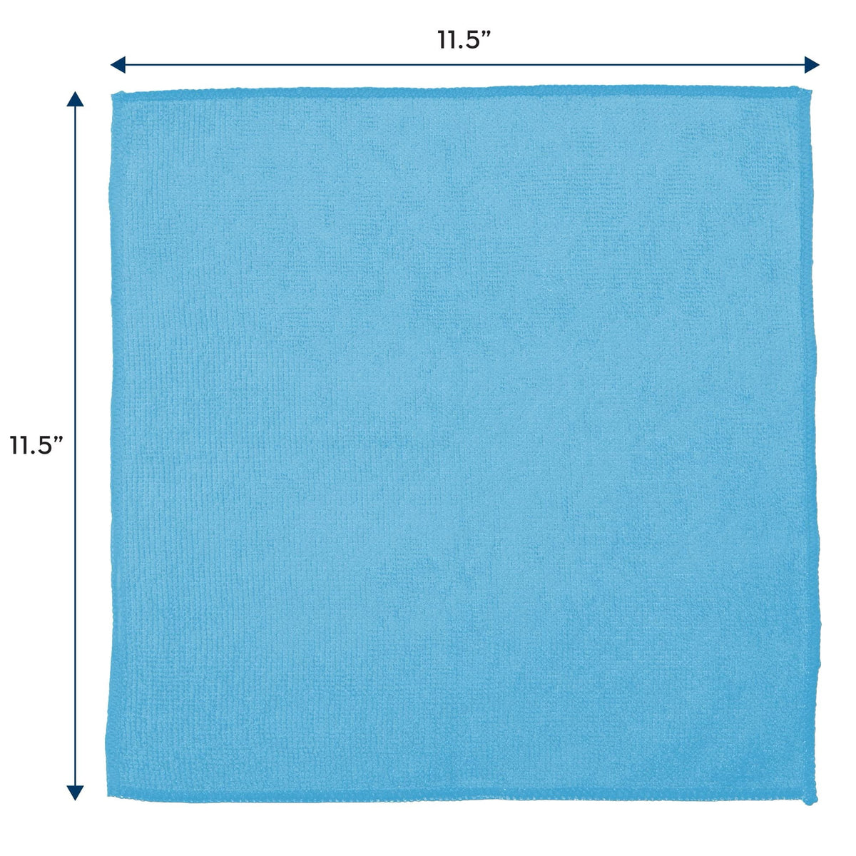 Microfiber Cleaning Cloths, 10-Pack Lint-Free Towels for Home and Car, 11.5 x 11.5 in