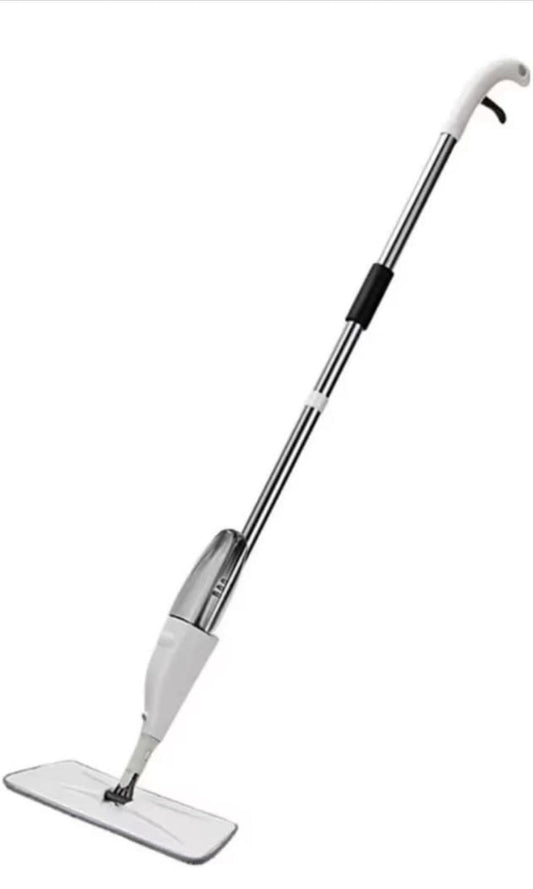 Lightweight Spray Mop with 360-Degree Swivel Head for Hard Floors